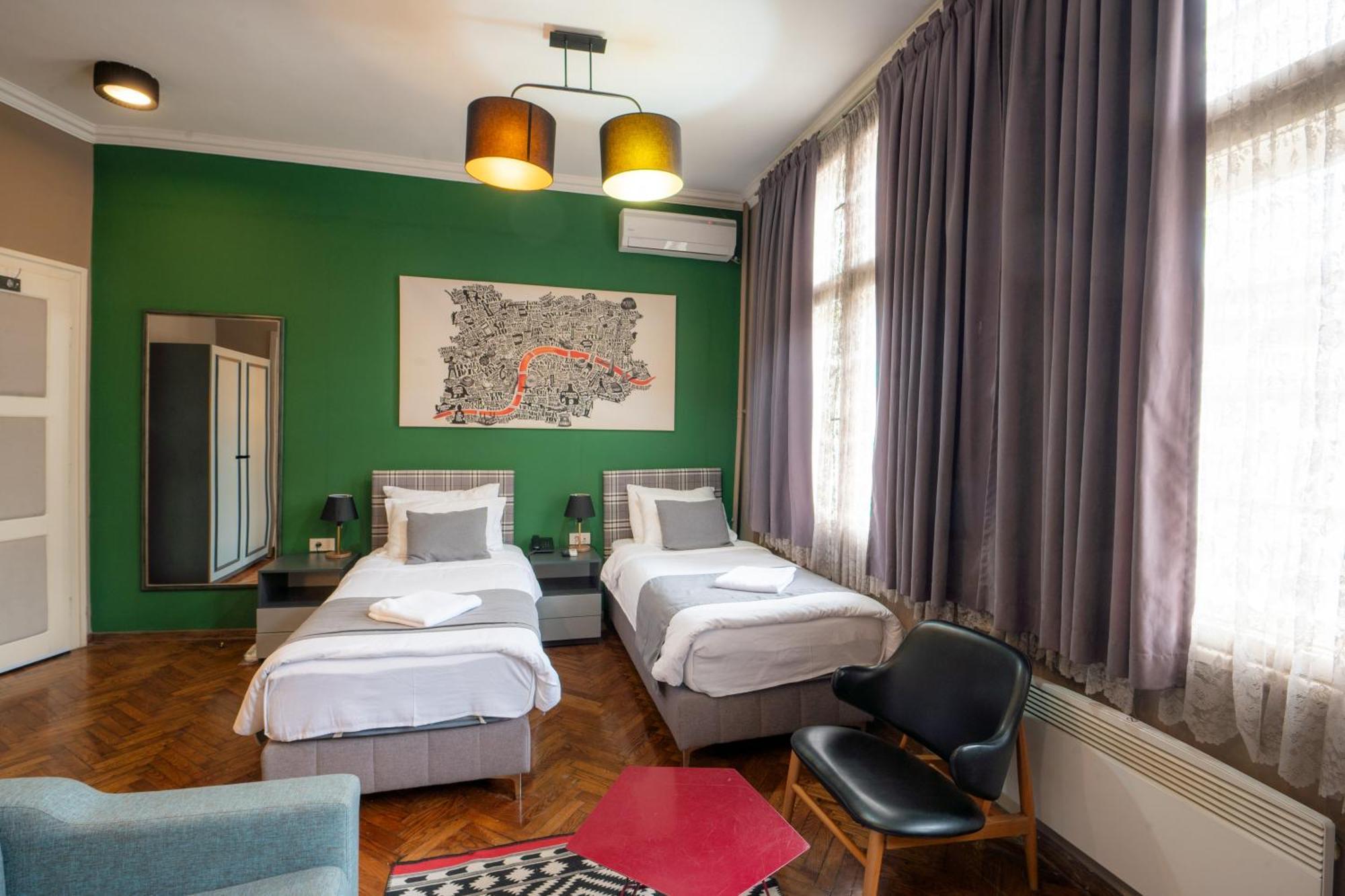 Hotel London B&B Skopje Bagian luar foto