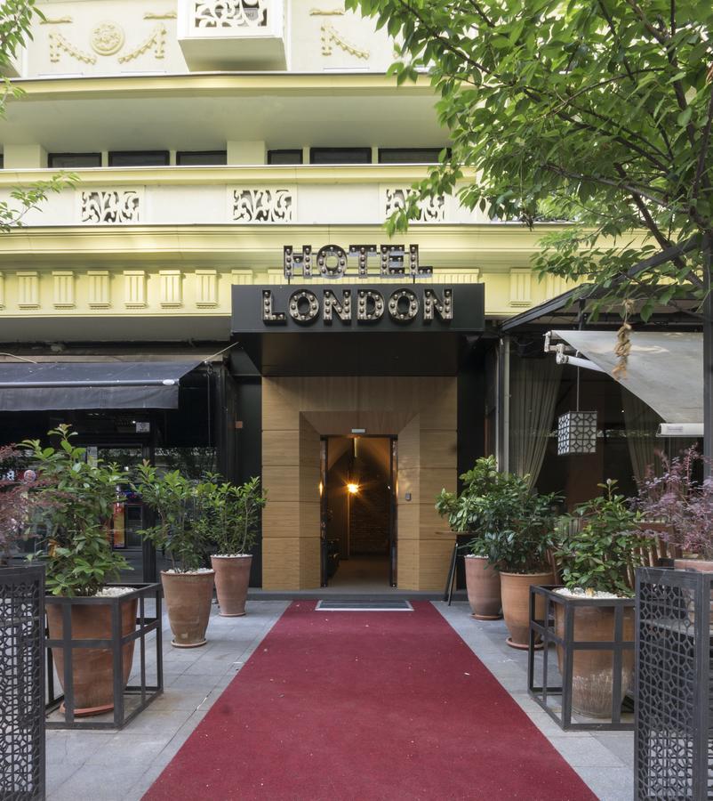 Hotel London B&B Skopje Bagian luar foto